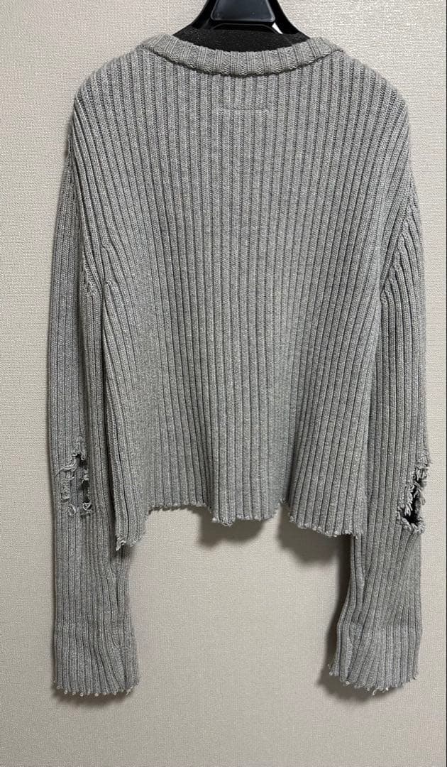 MM6 Maison Margiela グレー デザインセーター M