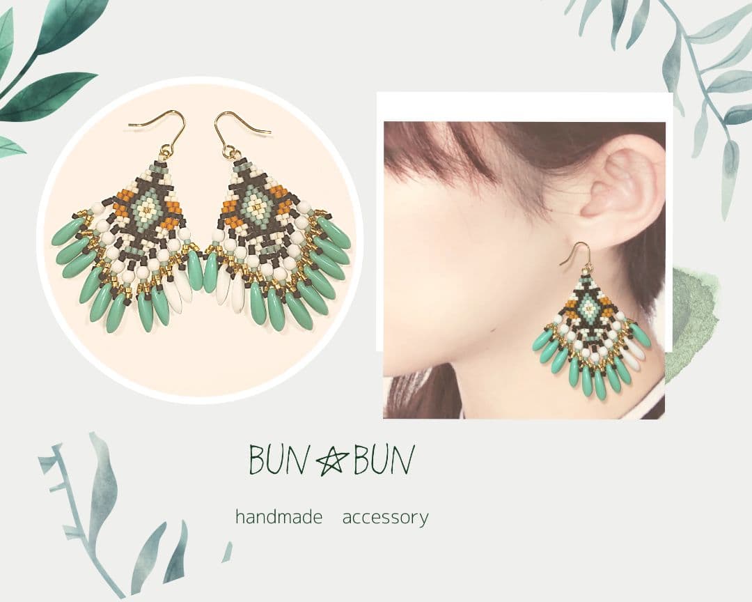 あーもんど♡☆デリカビーズピアス12点