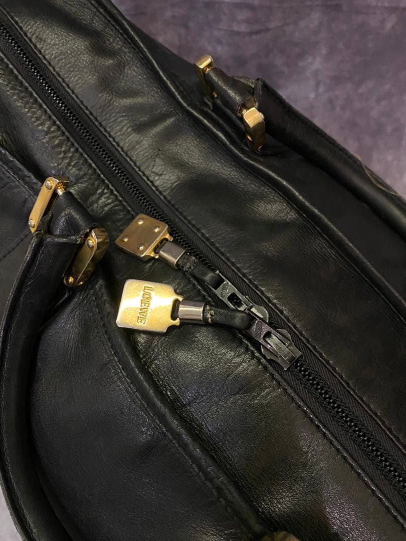 【LOEWE】 アマソナ　アナグラム　ボストンバック