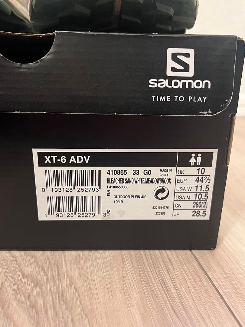 靴 SALOMON ADVANCED - XT-6 ADV