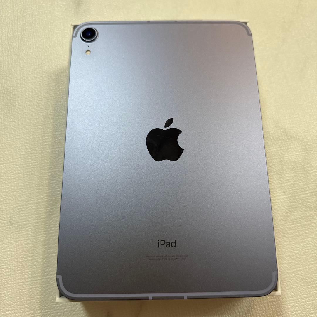 iPad mini 第6世代 パープル 256GB WiFi+Cellular