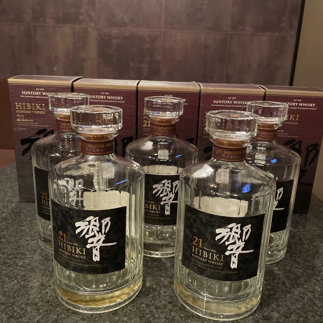 サントリーウイスキー響２１年空瓶