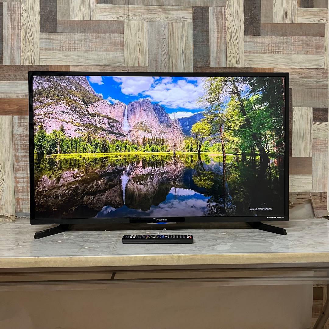 スポーツバカ☆大掃除中 受渡専用FUNAI 43V型4KTV 録画機能付YouT