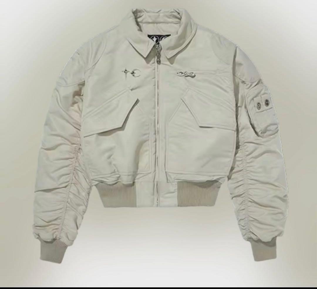 Thug Club 短丈フライトジャケット MA1