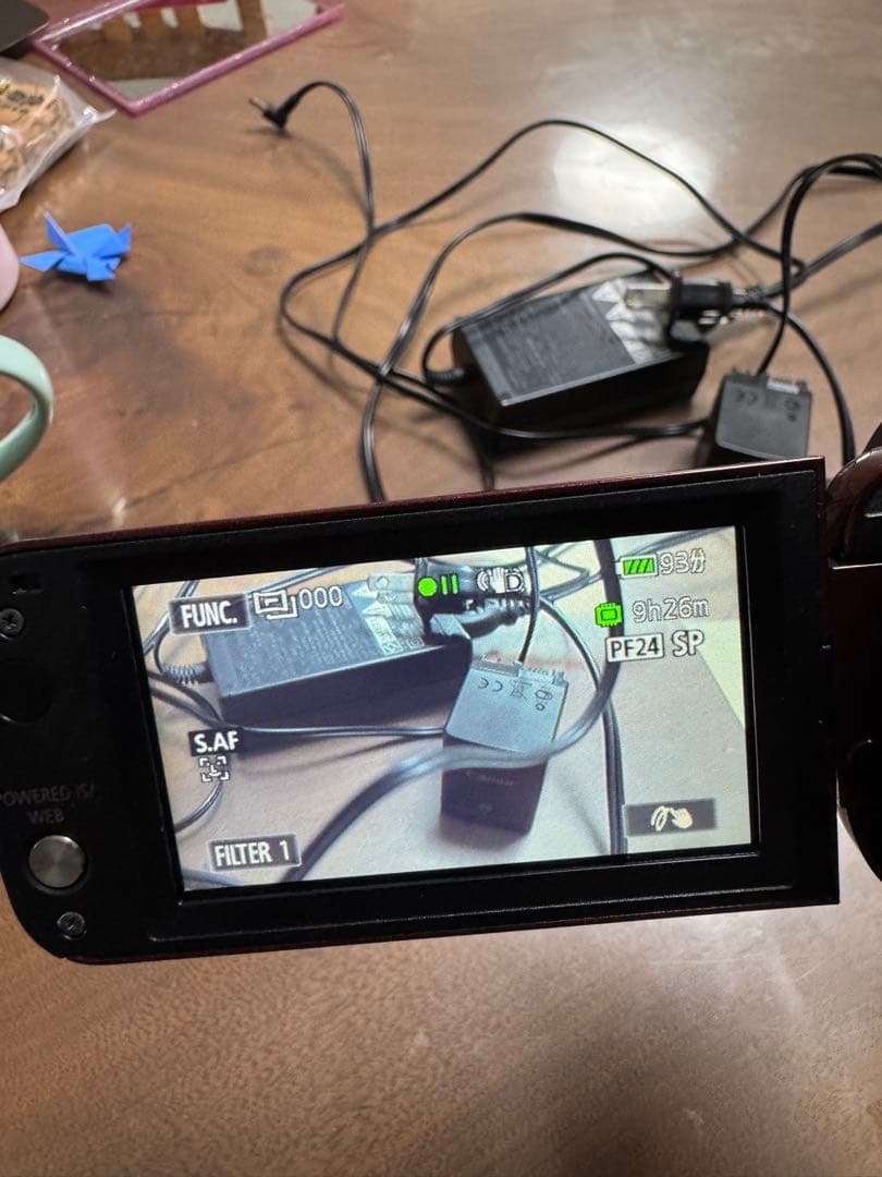 キャノン　ビデオカメラ　iVIS HF M41 シルバー　HDビデオカメラ