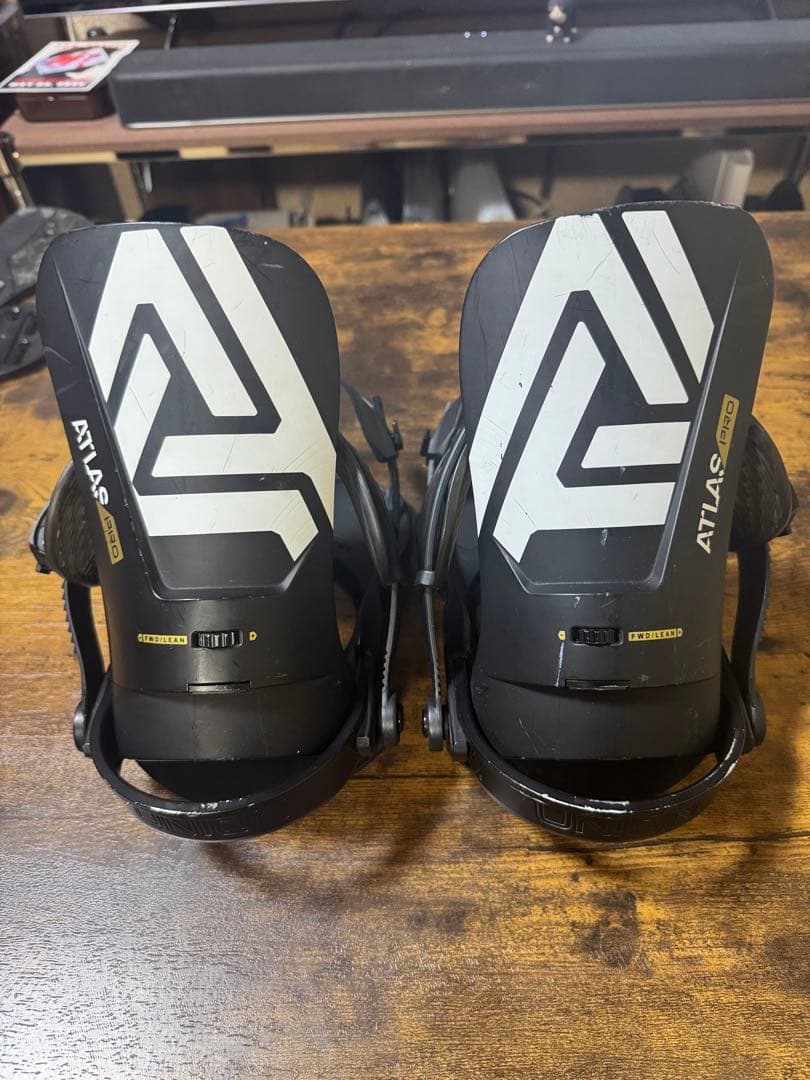 UNION ATLAS PRO スノーボード ビンディング ブラック