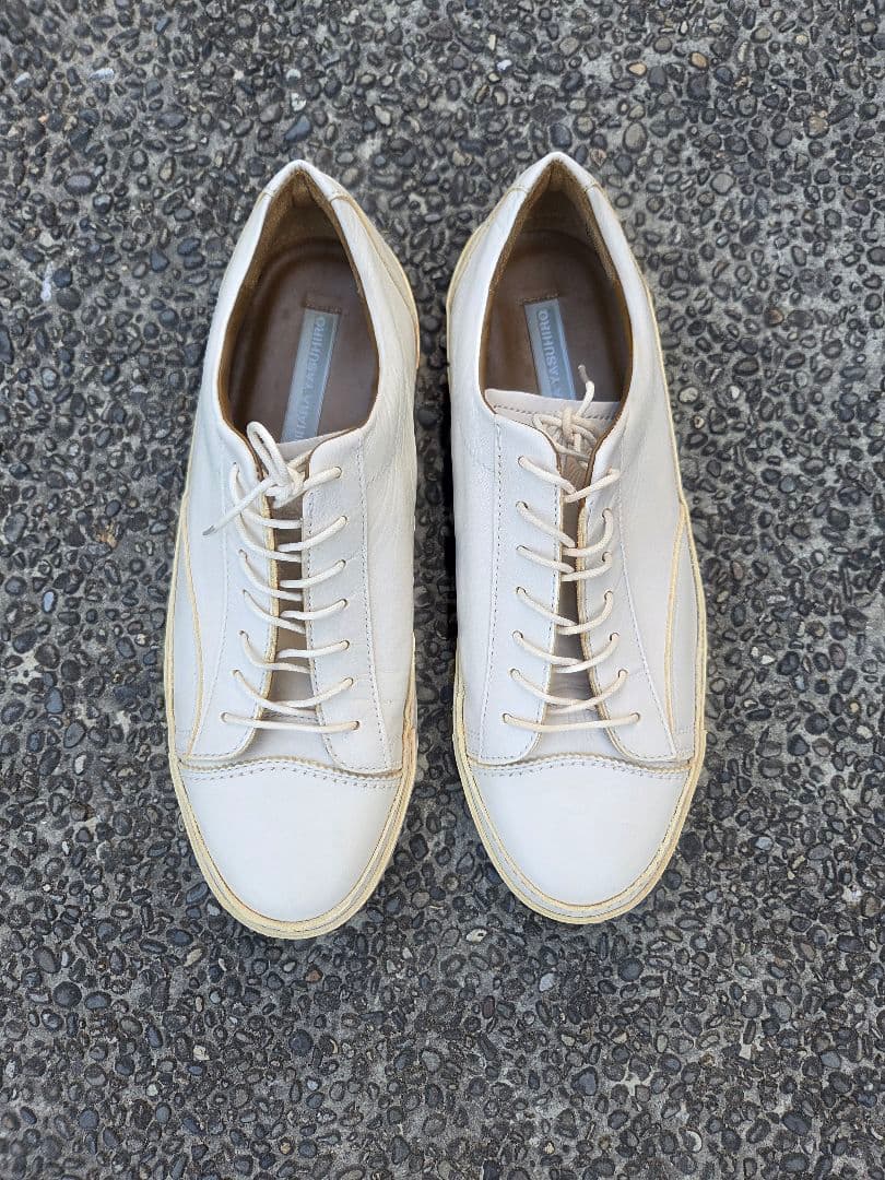 ミハラヤスヒロ　レザースニーカー　MIHARA YASUHIRO