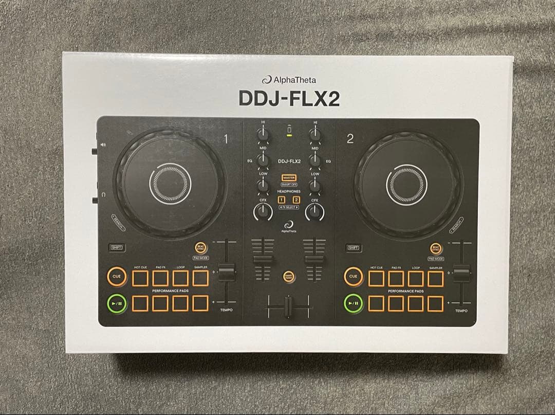 DDJ-FLX2とPCスピーカーセット