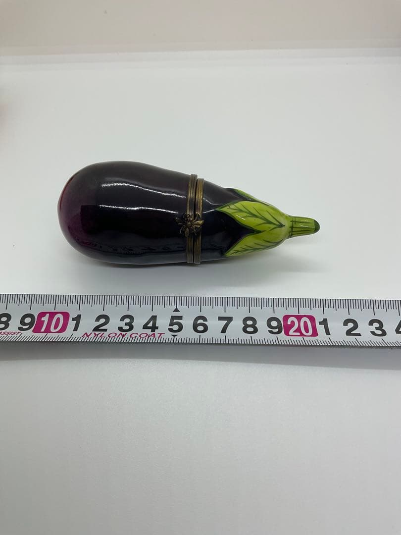 リモージュボックス　手描き　Limoges トリンケットボックス　野菜3種セット