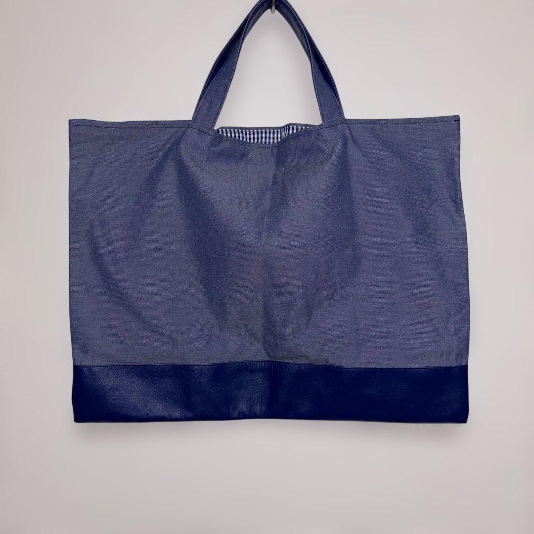 Familiar　ファミリア 70周年 デニムバッグ ファミちゃんリアちゃん