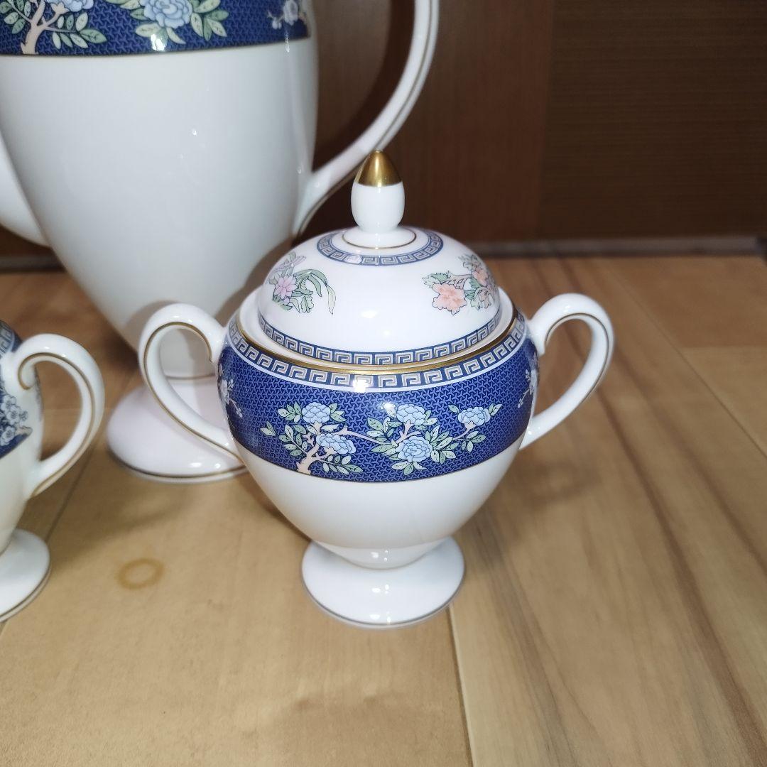 【大量まとめ】ウェッジウッド　ブルーサイアム　カップ&ソーサー ポット プレート