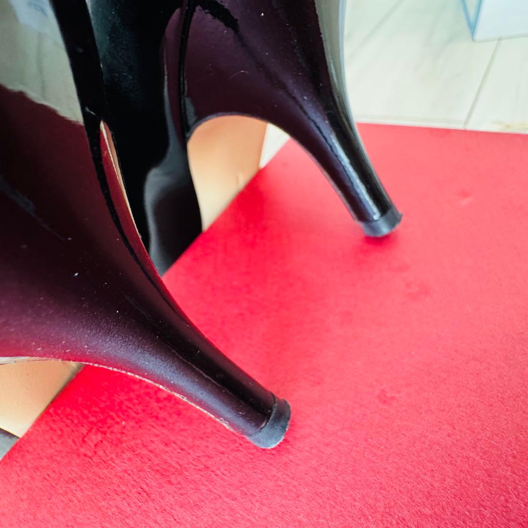 Ferragamo パンプス フェラガモ CARLA 7CM ヴァラ リボン