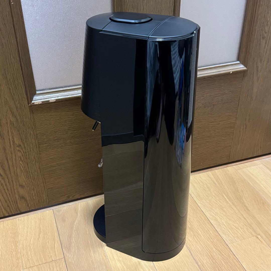 新品 未使用 ソーダストリーム テラ TERRA ブラック ガス一本 炭酸