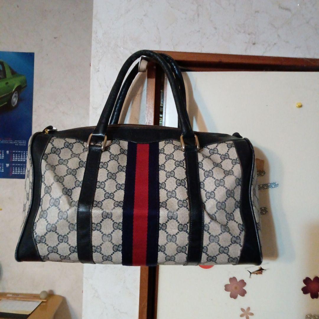 最終値下げグッチシェリーラインバッグ　ミニボストン