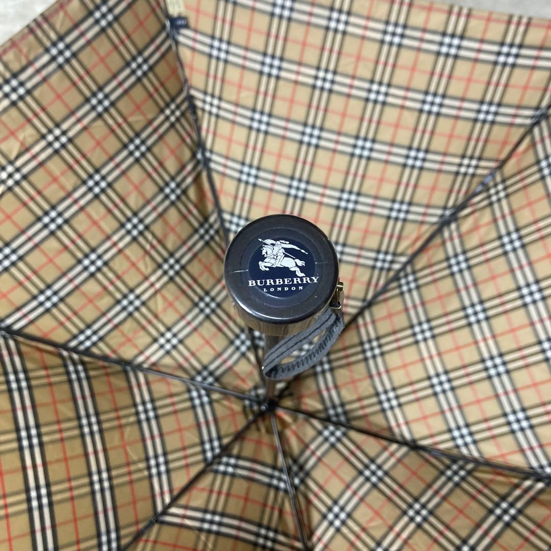 ✨極美品✨ Burberry バーバリー 折り畳み傘 男女兼用 ノバチェック