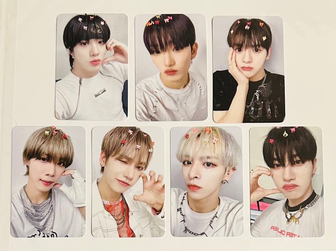 n.SSign Tiger 8/10 1st music トレカ　7枚セット