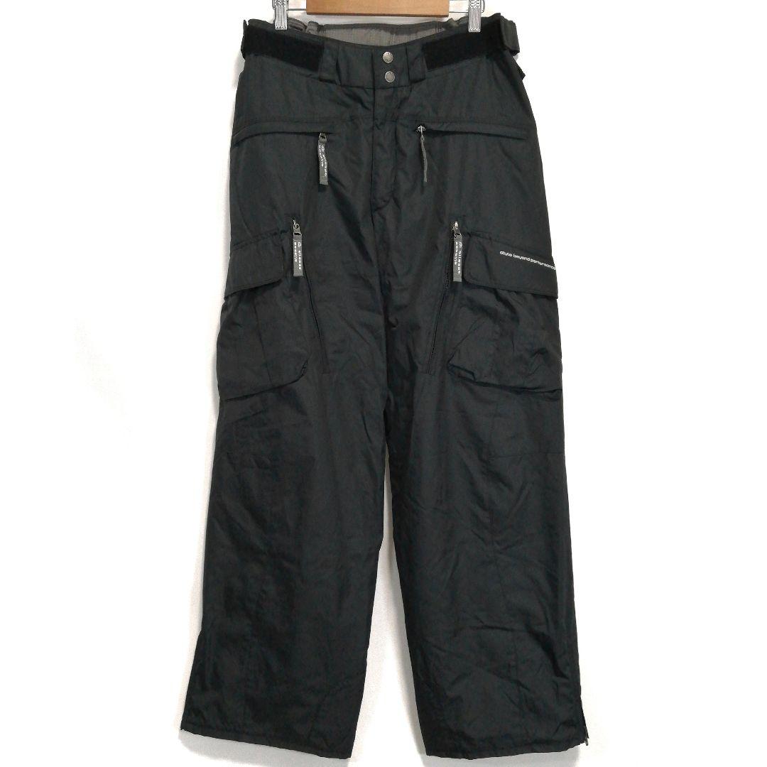 ellesse メンズ スノボウェア スキーウェア 上下セット カーキ エレッセ