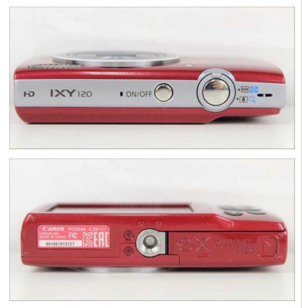 【美品】Canon キャノン IXY 120 コンパクトデジタルカメラ