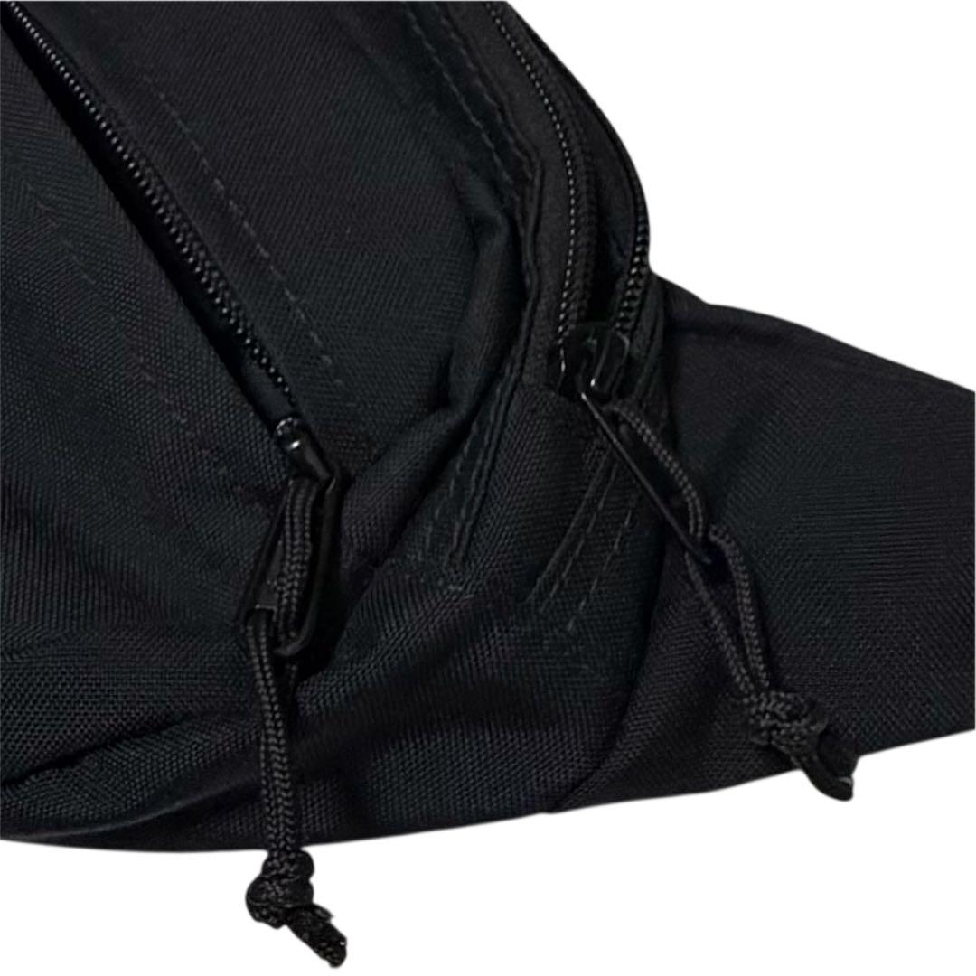 極美品　Supreme 刺繍ロゴ ウエストバッグ 黒 ヴァンパイヤ　ボディバッグ