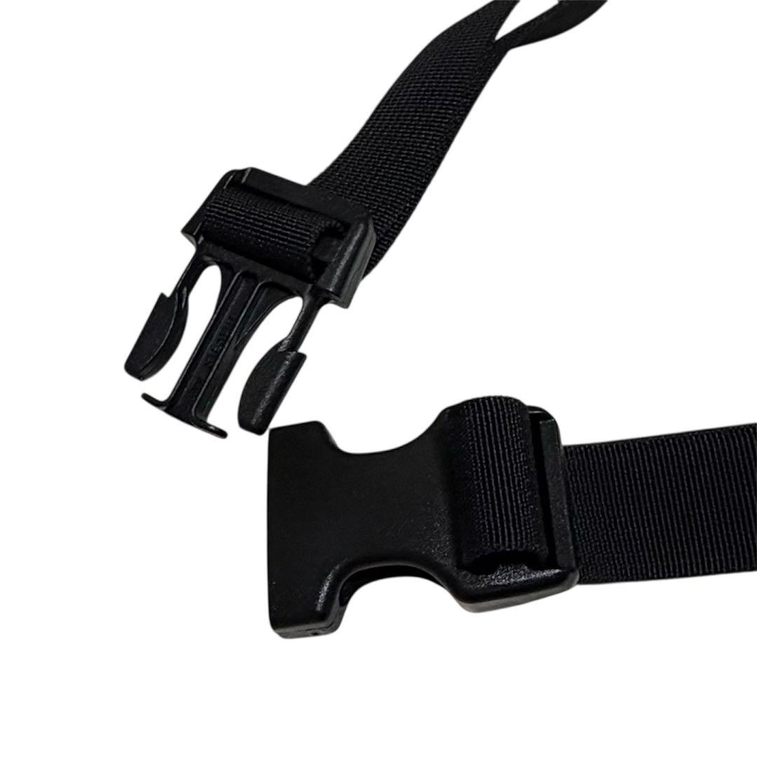 極美品　Supreme 刺繍ロゴ ウエストバッグ 黒 ヴァンパイヤ　ボディバッグ