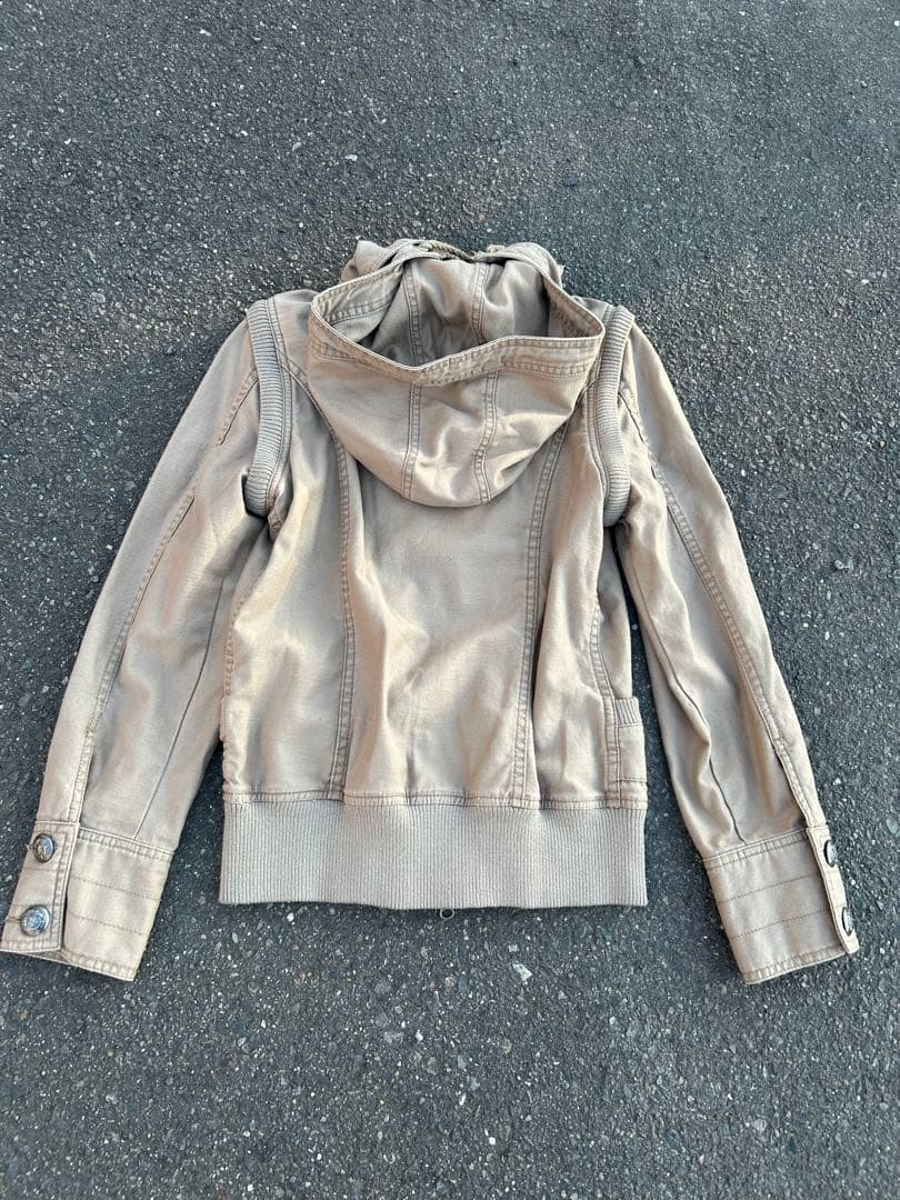 00s archive 2way ギミック ミリタリージャケット グランジ