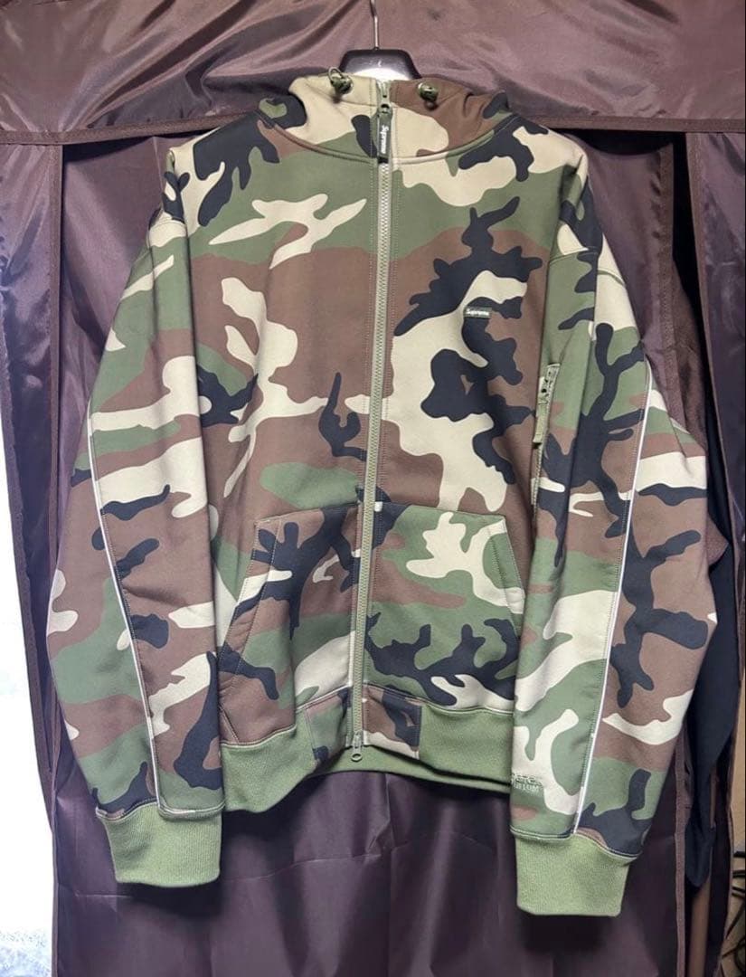 トップス windstopper zip up hooded sweatshirt(M)