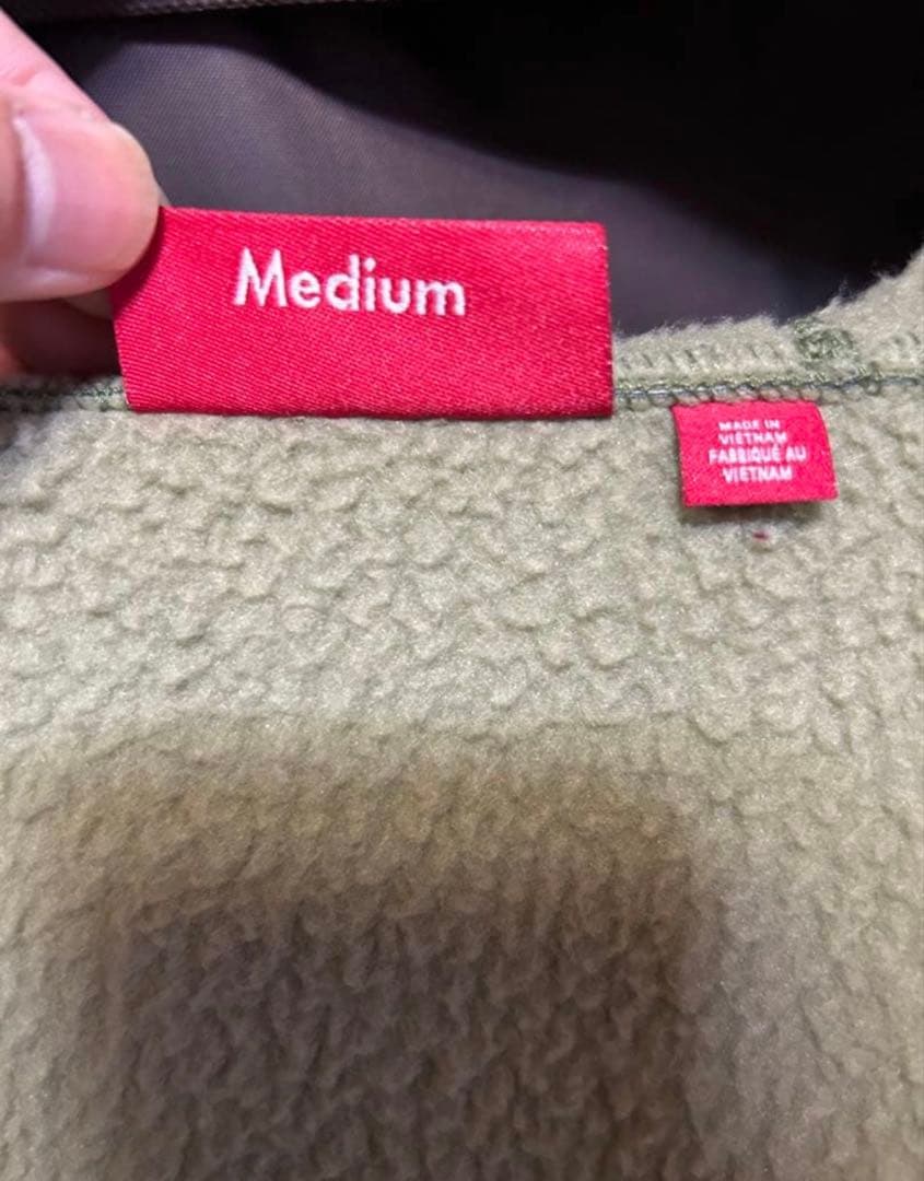 トップス windstopper zip up hooded sweatshirt(M)