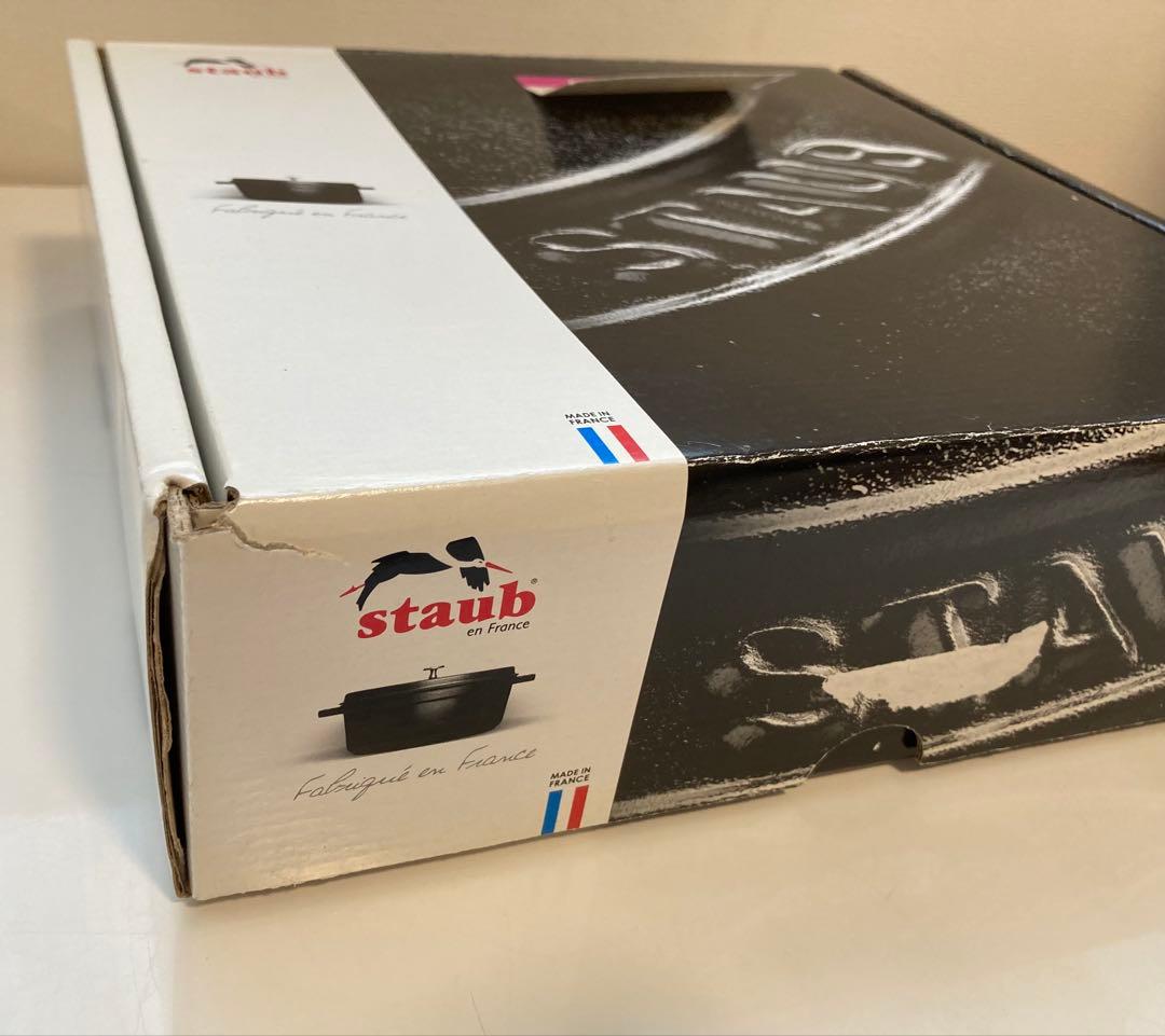 Staub ブレイザー ソテーパン 24cm 未使用保管品（外箱ダメージあり）