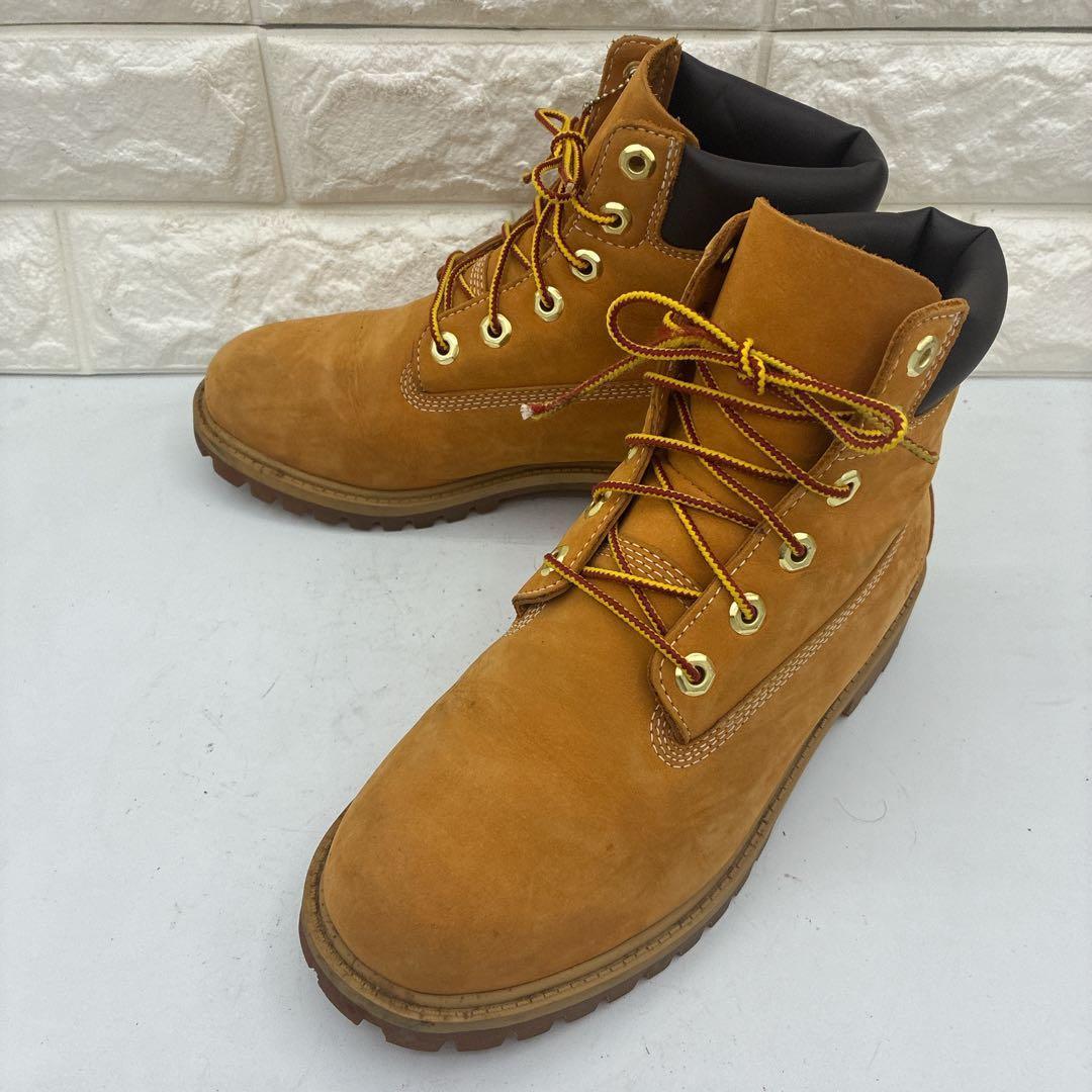 【良品】ティンバーランド 6インチプレミアムブーツ 23 ヌバック 12909