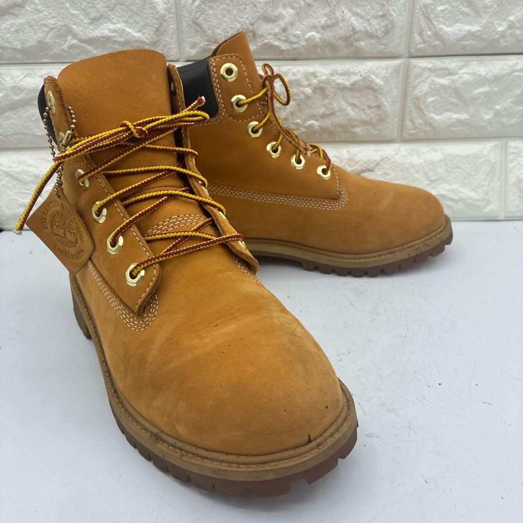 【良品】ティンバーランド 6インチプレミアムブーツ 23 ヌバック 12909