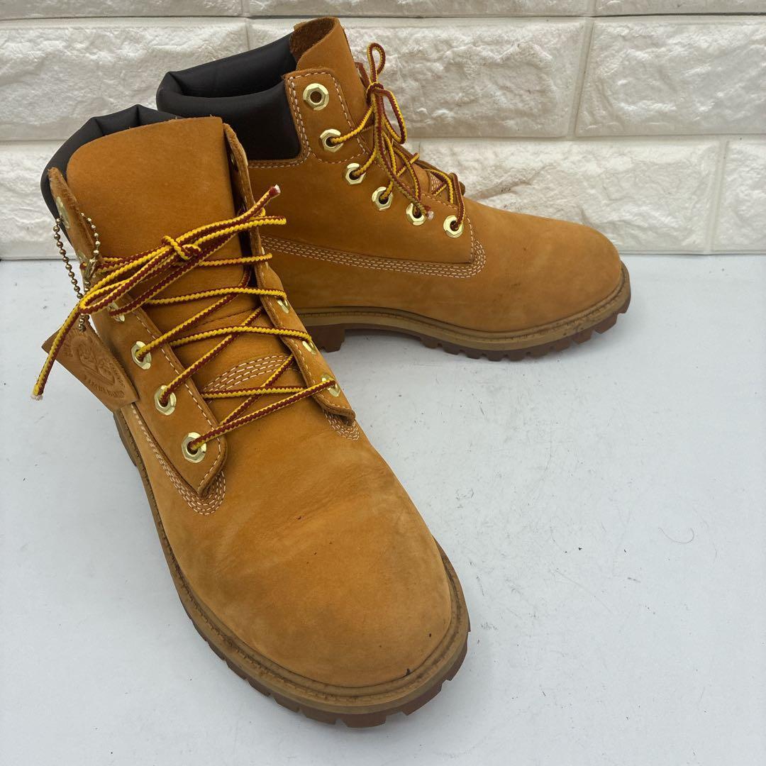 【良品】ティンバーランド 6インチプレミアムブーツ 23 ヌバック 12909