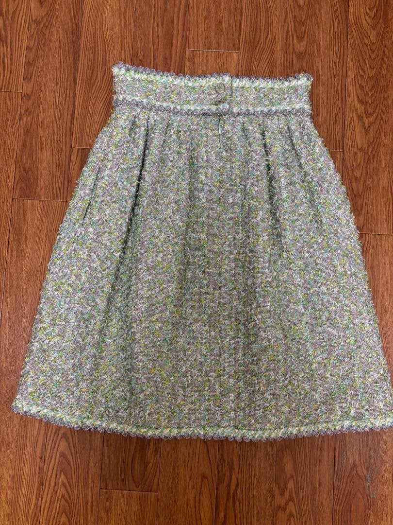 CHANELツイードスカート