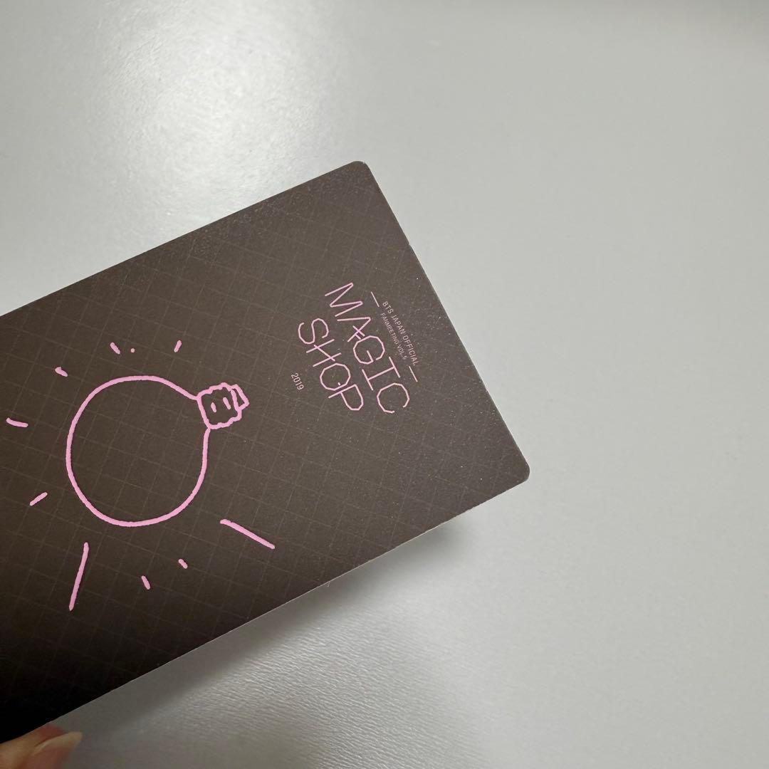 bts magic shop 日本　ジョングク　トレカ