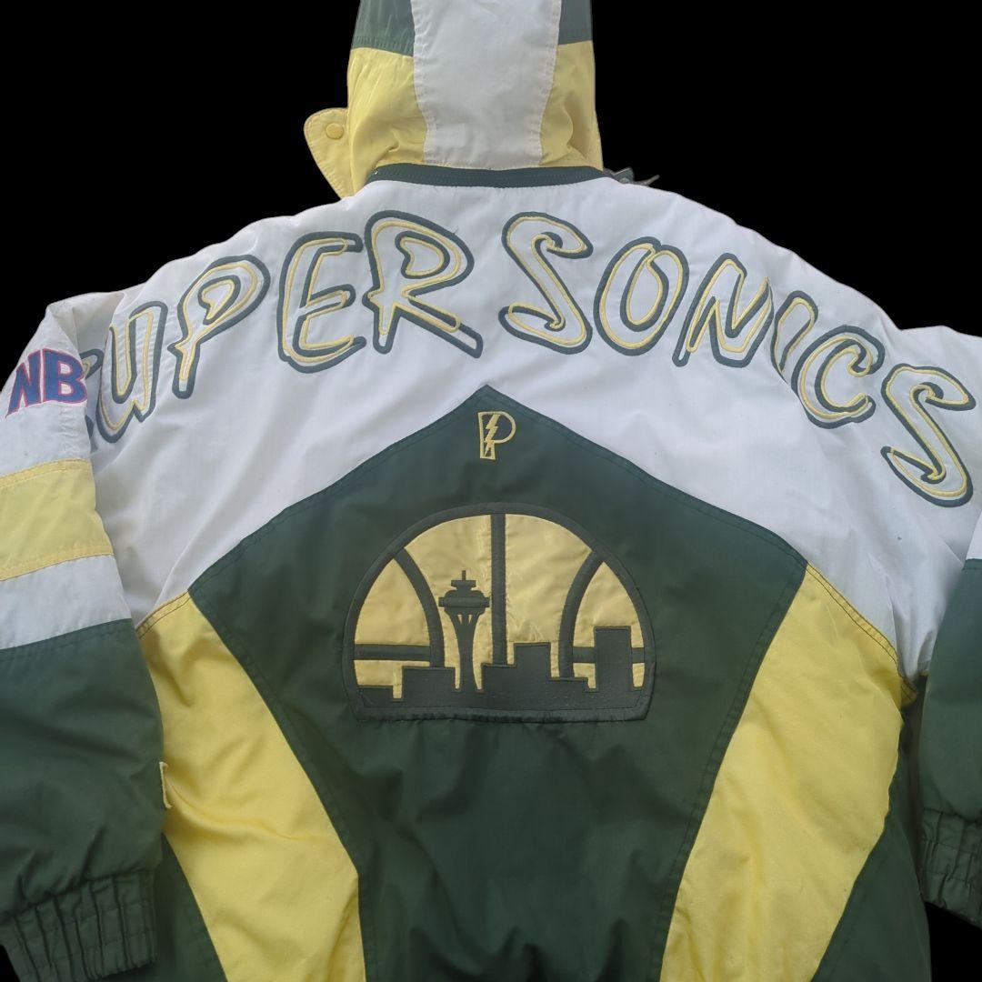 ユ*キ様 【希少】 NBA プロプレイヤー シアトルスーパー・ソニックス 中綿J