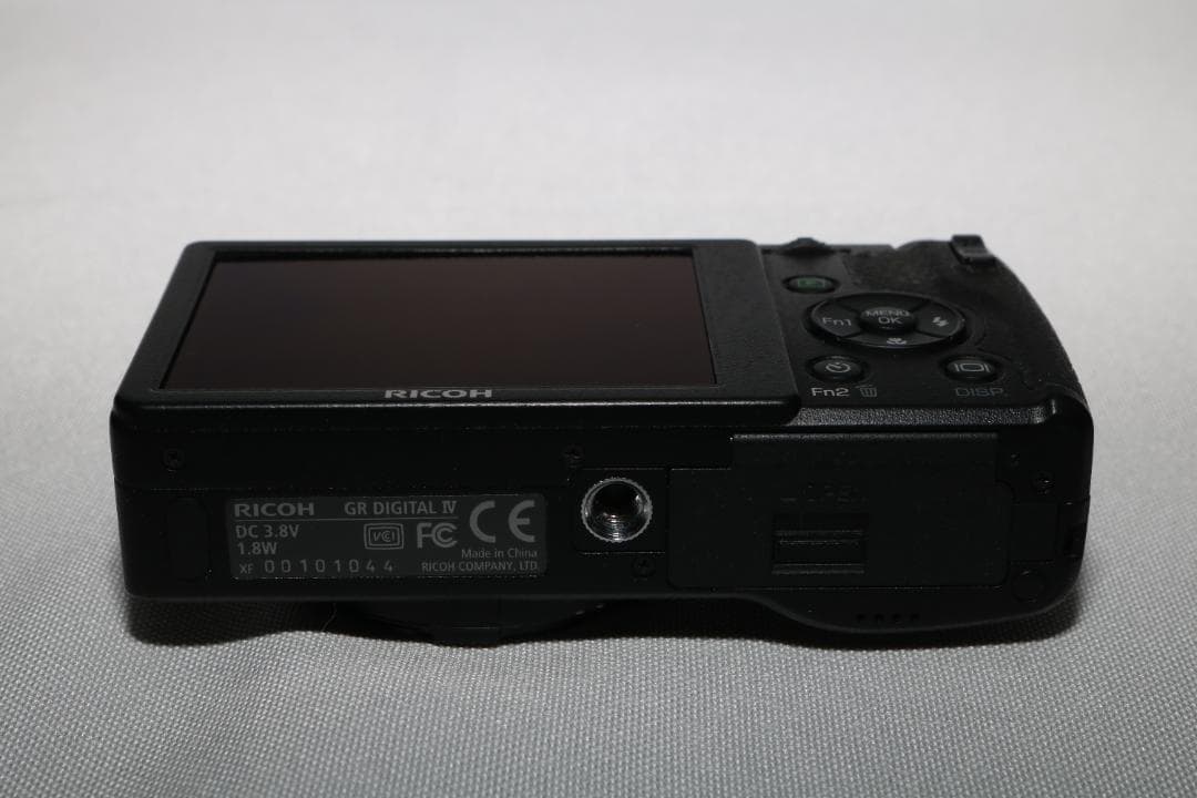 RICOH GR DIGITAL IV シャッター回数640回