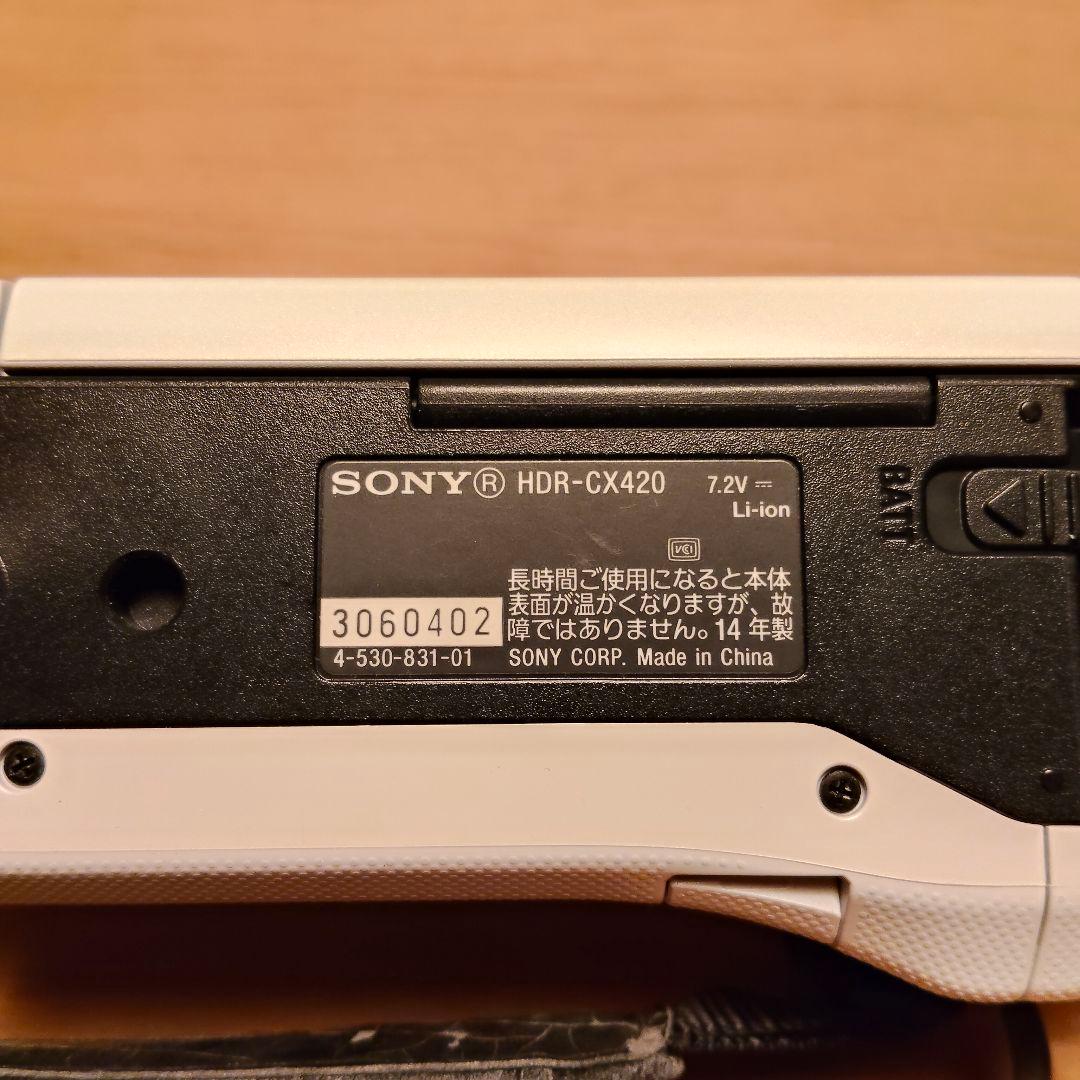 SONY Handycam HDR-CX420 ハンディカム 動作確認済 送料込