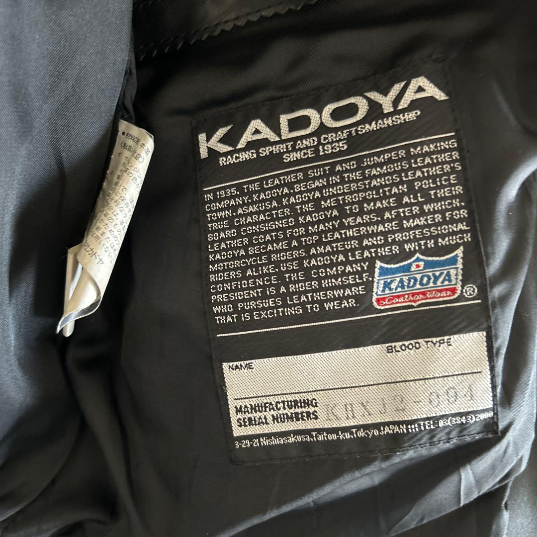 お値下げ！K'S LEATHER ブラックレザー シングルライダース