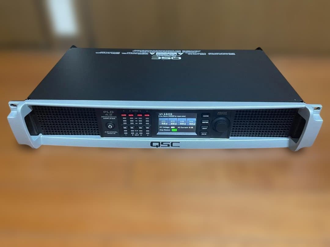 QSC PLD4.2 パワーアンプ 1Uラックマウント