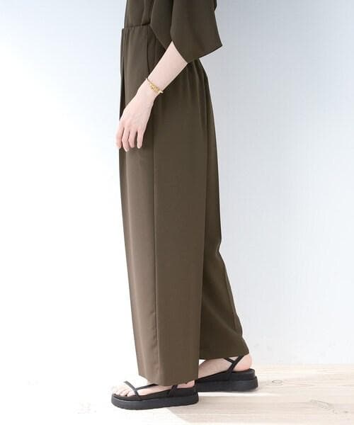 新品未使用品【INDIVI】ジャケット＋ワイドパンツ S　 白　ホワイト