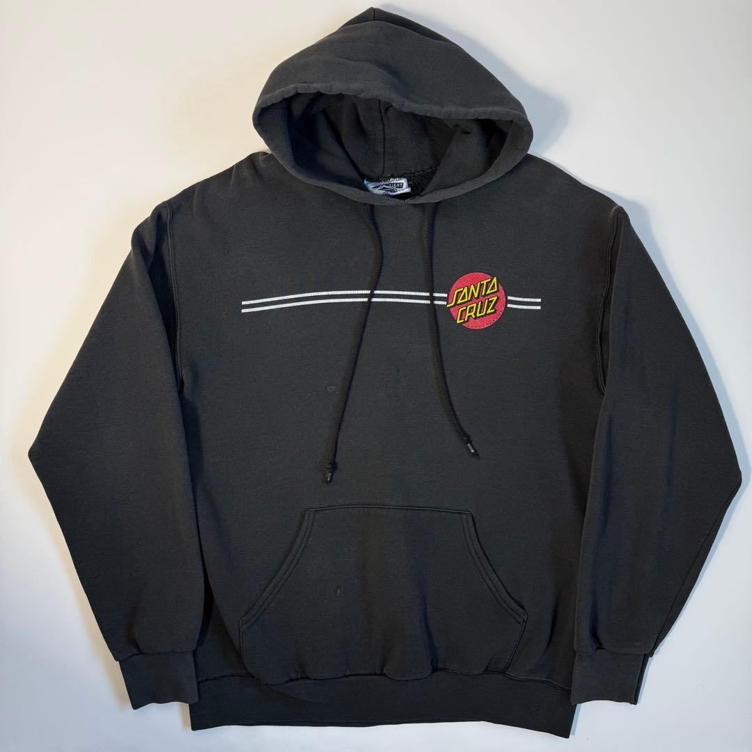 90's USA製LEEボディ SANTA CRUZ サンタクルーズ パーカー