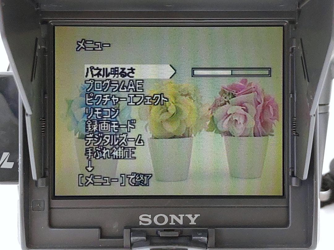 miniDVのダビングに！SONY ビデオカメラ DCR-SC100 1
