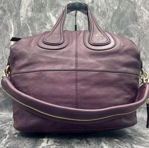 GIVENCHY　ジバンシー　ショルダーバッグ ナイチンゲール　2way　紫