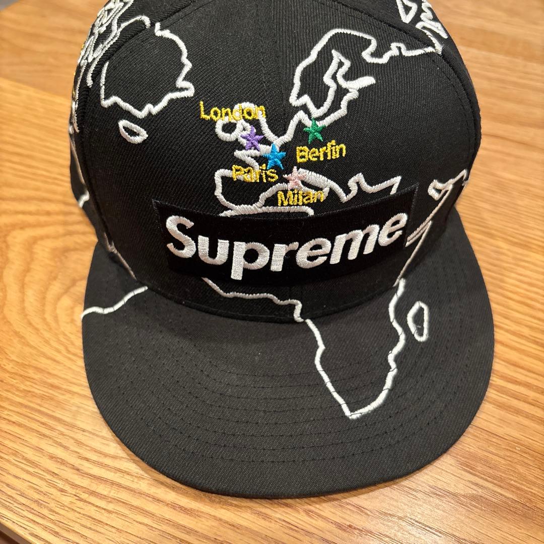 琉翔 鈴木様supreme Worldwide Box Logo cap