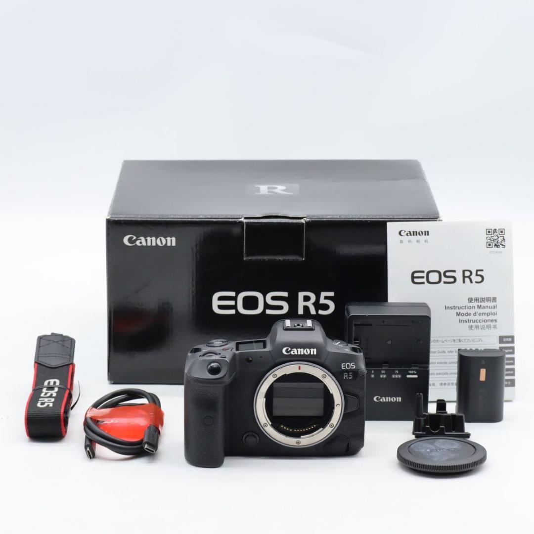 Canon EOS R5 ボディー EOSR5 箱付き　#3919