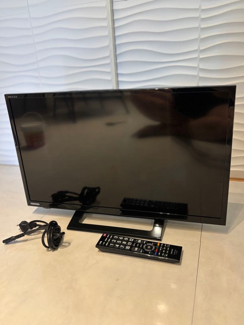東芝 24V型 液晶テレビ レグザ 24S24ハイビジョン外付けHDDウラ録対応