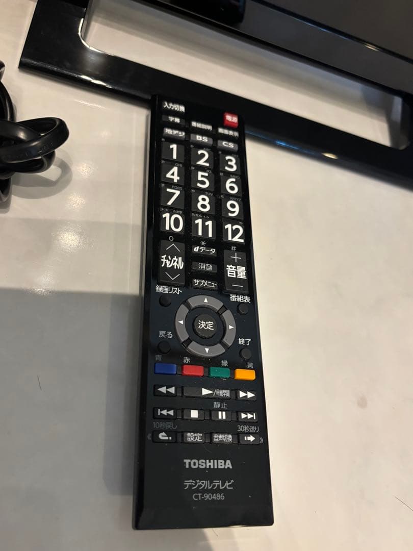 東芝 24V型 液晶テレビ レグザ 24S24ハイビジョン外付けHDDウラ録対応