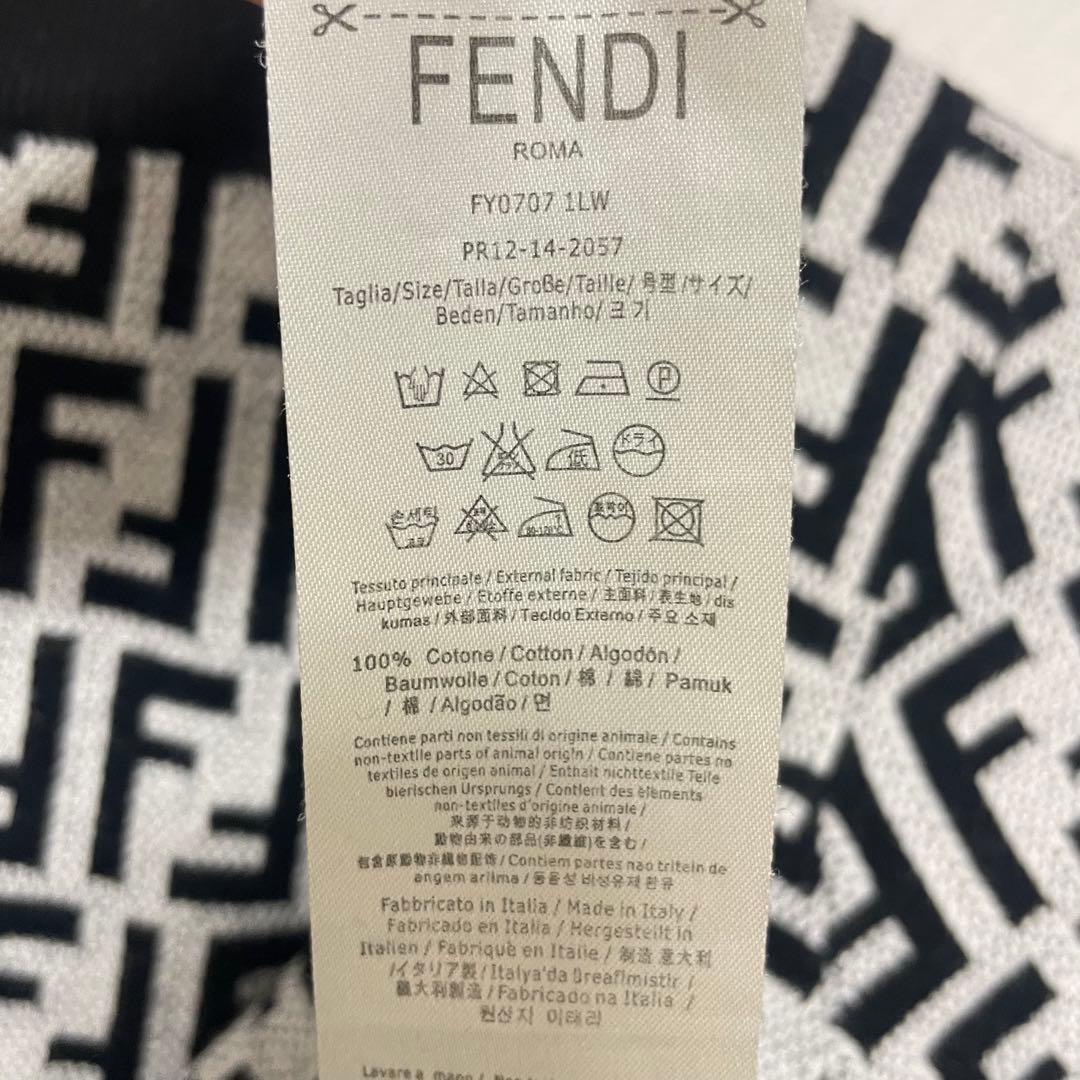 FENDI ズッカ柄 半袖ニット
