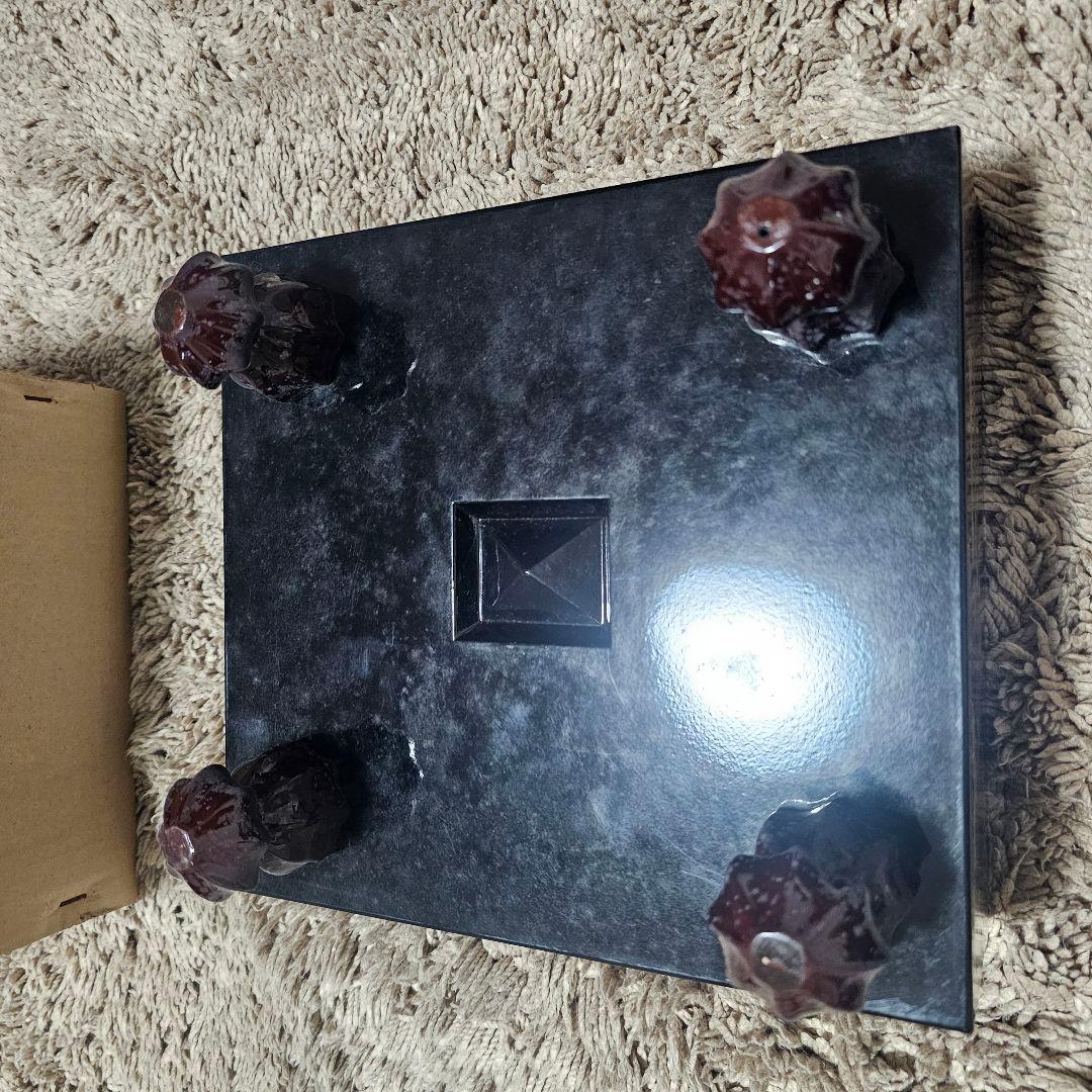 漆芸碁盤 ミニサイズ 柳山作 ミニ碁盤ミニ碁石セット