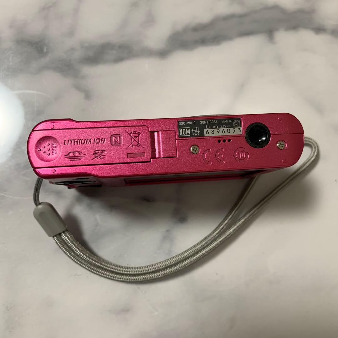 Sony Cyber-shot DSC-W810 ピンク