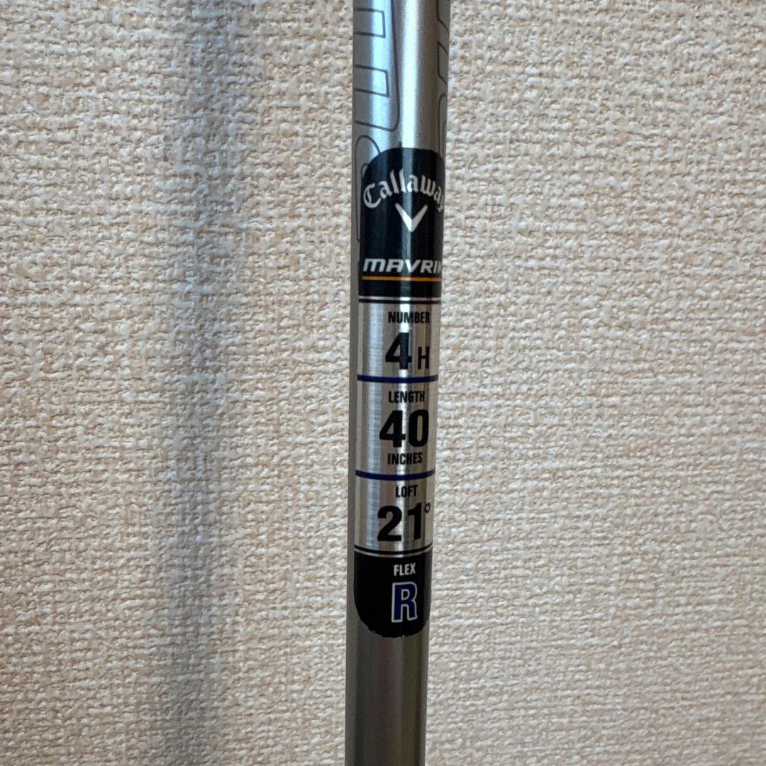 キャロウェイ MAVRIK MAX 4U ユーティリティ 21°